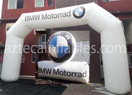 arco inflable para bmw