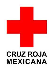 logotipo inflable Cruz Roja Mexicana
