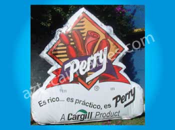 Logotipo Inflable Perry