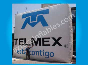Letrero Telmex Inflable
