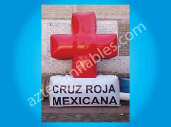 Logo Inflable Cruz Roja